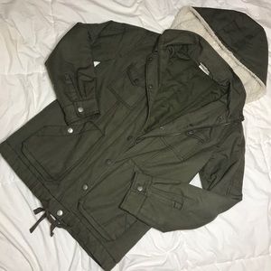 Nordstrom BP Olive Green Fall/Winter Coat